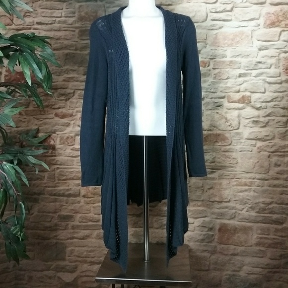 Kenar Sweater Hi-low Long Cardigan - Picture 3 of 8